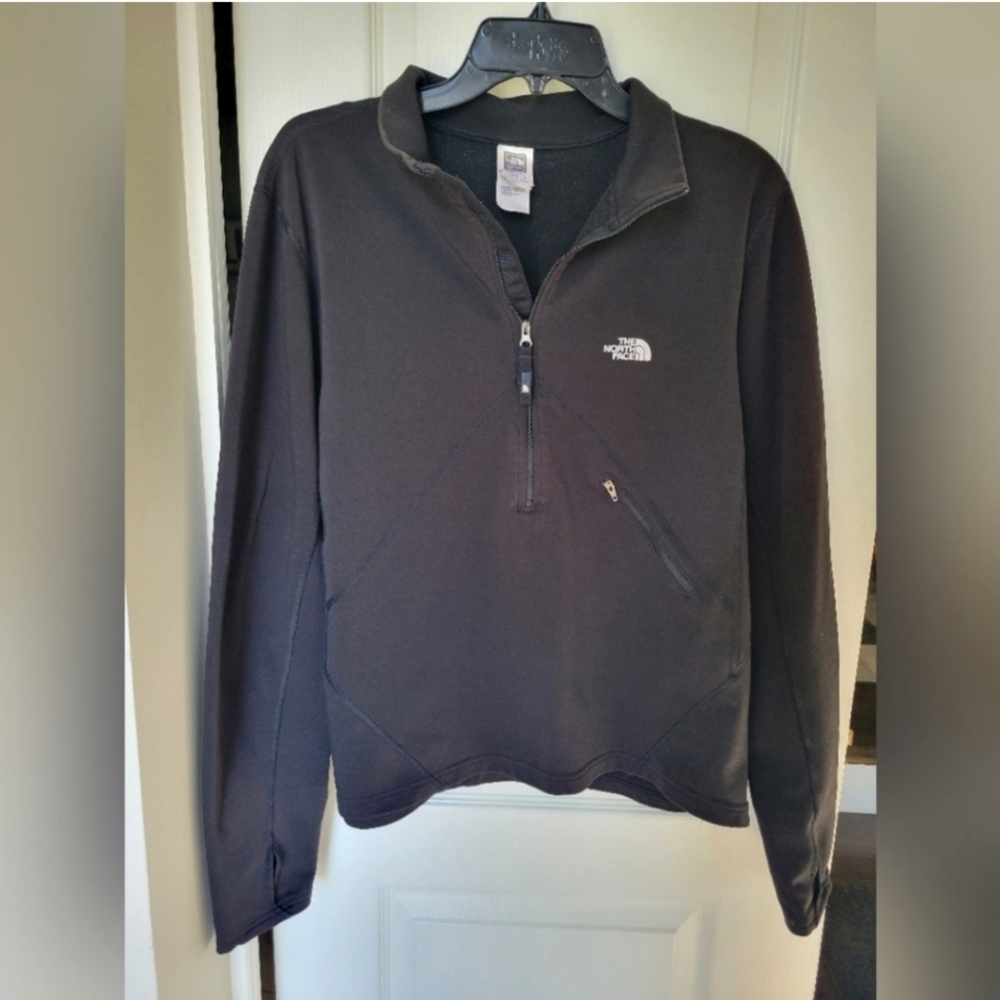 The North Face Flight Series Men’s Medium Black Half Zip Running Fleece Pullover